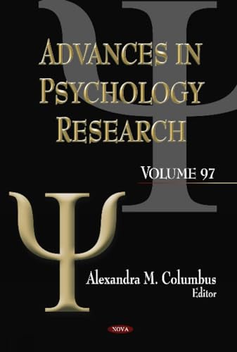 Beispielbild fr Advances in Psychology Research: Volume 97 zum Verkauf von WorldofBooks