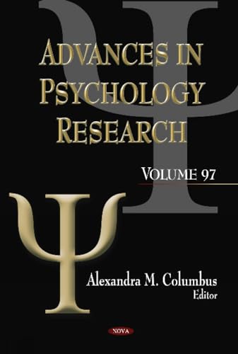 Imagen de archivo de Advances in Psychology Research: Volume 97 a la venta por WorldofBooks