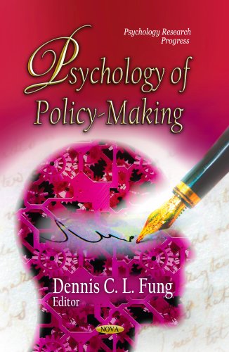 9781626188099: Psychology of Policy-Making (Psychology Research Progress)