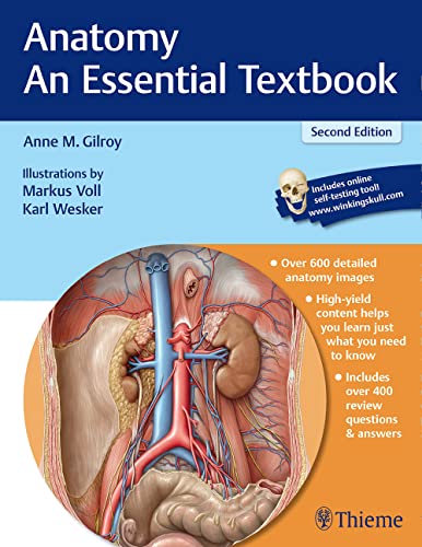 9781626234390: Anatomy - An Essential Textbook (Thieme Illustrated Reviews)