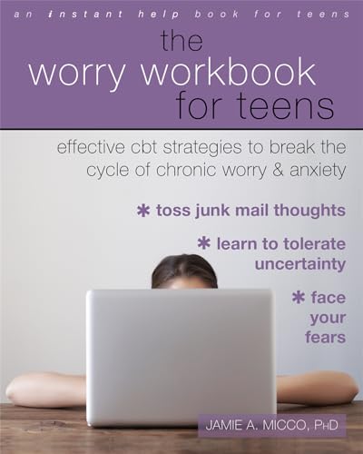 Beispielbild fr The Worry Workbook for Teens: Effective CBT Strategies to Break the Cycle of Chronic Worry and Anxiety zum Verkauf von WorldofBooks