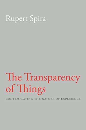 Beispielbild fr The Transparency of Things: Contemplating the Nature of Experience zum Verkauf von Books From California