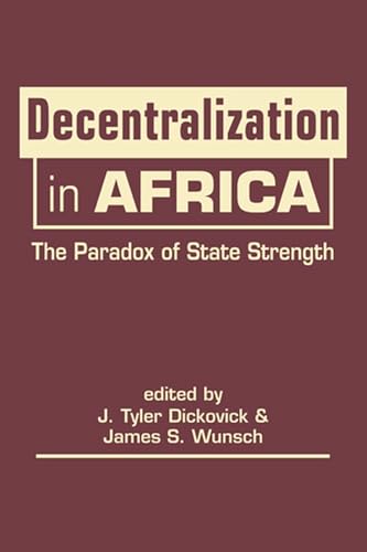 Stock image for Decentralization in Africa The Paradox of State Strength for sale by PBShop.store US