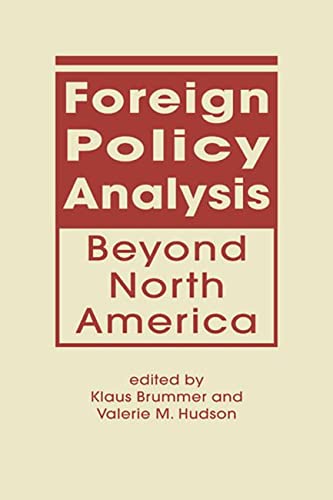 Stock image for Foreign Policy Analysis Beyond North America for sale by Textbooks_Source