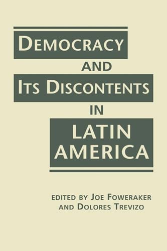 Beispielbild fr Democracy and its Discontents in Latin America zum Verkauf von Better World Books