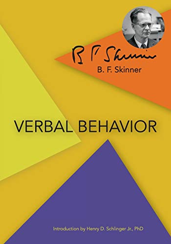 Beispielbild fr Verbal Behavior zum Verkauf von SecondSale