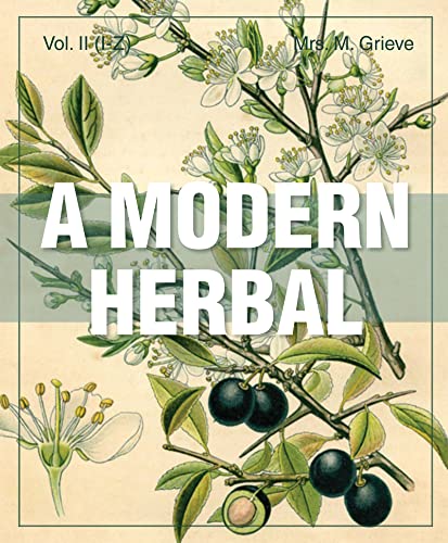 Stock image for A Modern Herbal (Volume 2, I-Z and Indexes) for sale by WorldofBooks