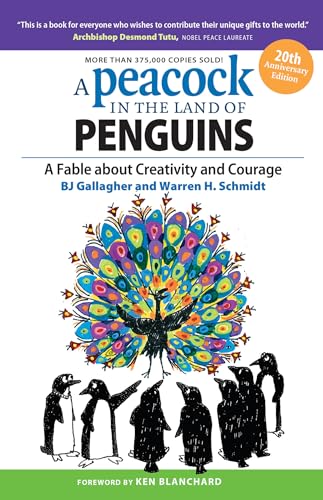 Beispielbild fr A Peacock in the Land of Penguins : A Fable about Creativity and Courage zum Verkauf von Better World Books