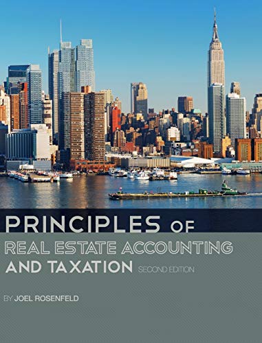 Beispielbild fr Principles of Real Estate Accounting and Taxation zum Verkauf von BooksRun