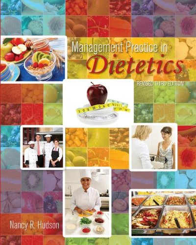 Beispielbild fr Management Practice in Dietetics zum Verkauf von SecondSale