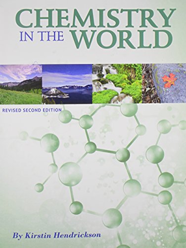 Stock image for Chemistry in the World (Revised Second Edition) for sale by Better World Books
