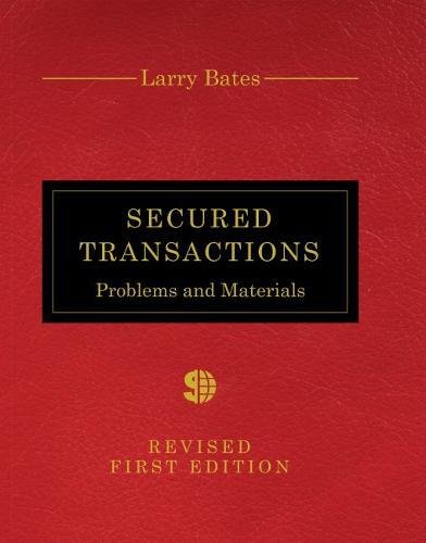 Stock image for Secured Transactions: Problems and Materials for sale by HPB-Red