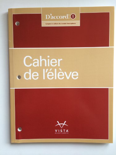 9781626802018: Daccord 2015 L1 Cahier de L'eleve