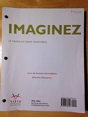 Imagen de archivo de Imaginez a la venta por BookHolders