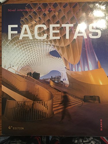 Imagen de archivo de Facetas 4e Student Edition a la venta por Better World Books: West