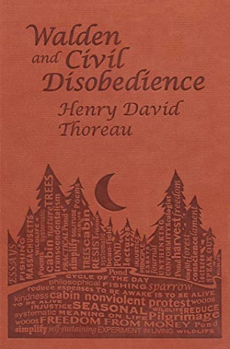 9781626860636: Walden and Civil Obedience: Henry David Thoreau (Word Cloud Classics)