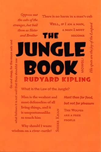 Stock image for JUNGLE BOOK.includes TIGER!; RIKKI TIKKI TAVI; HER MAJESTY'S SERVANTS; WHITE SEAL; MOWGLI'S SONG; KAA'S HUNTING; bROTHERS; HOW FEAR COME; SONG OF KABIR;RED DOG; CHIL'S SONG; OUTSONG; KING'S ANKUS; UNDERTAKERS; RIPPLE SONG others for sale by WONDERFUL BOOKS BY MAIL