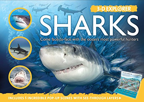 Imagen de archivo de 3-D Explorer: Sharks a la venta por SecondSale