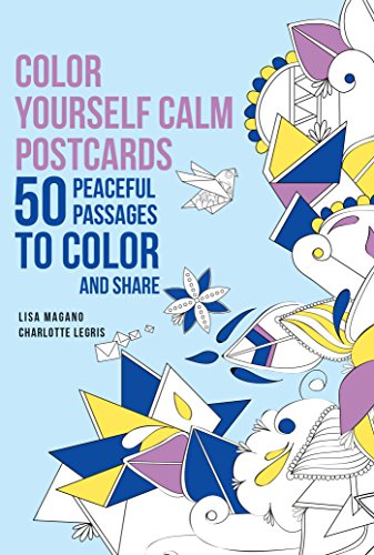 9781626866621: Color Yourself Calm Postcards: 50 Peaceful Passages to Color and Share