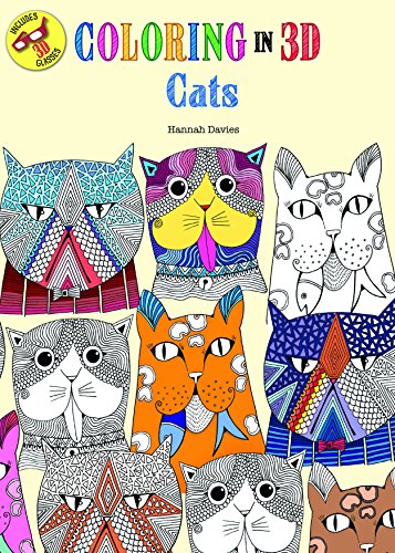 Imagen de archivo de Coloring in 3D Cats a la venta por Better World Books: West
