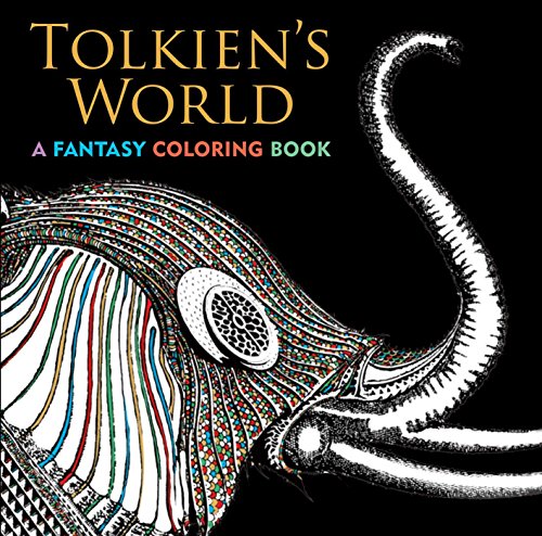 Beispielbild fr Tolkien's World: A Fantasy Coloring Book zum Verkauf von SecondSale