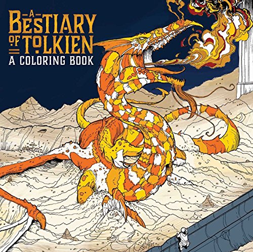 Imagen de archivo de A Bestiary of Tolkien Coloring a la venta por Your Online Bookstore