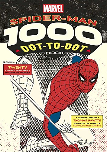 Beispielbild fr Marvel: Spider-Man 1000 Dot-to-Dot Book zum Verkauf von HPB-Emerald