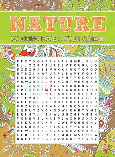 9781626868717: Nature Coloring Book & Word Search