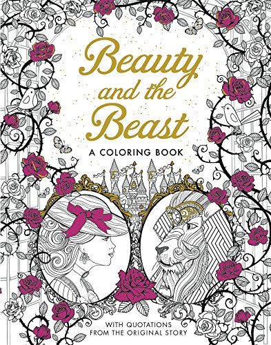 9781626868854: Beauty and the Beast: A Coloring Book, With Quotations From The Original Story