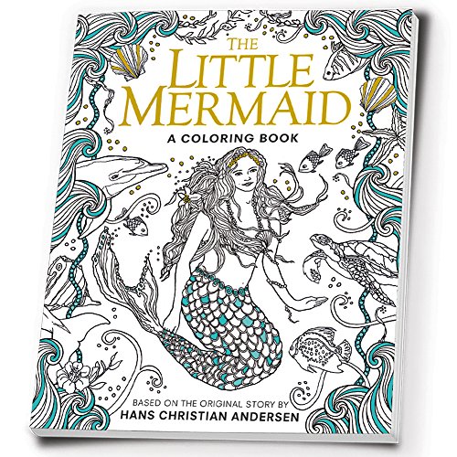 Beispielbild fr The Little Mermaid: A Coloring Book (Classic Coloring Book) zum Verkauf von Half Price Books Inc.