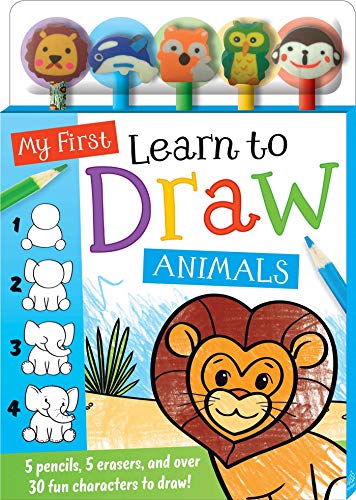Imagen de archivo de My First Learn to Draw: Animals (Pencil Toppers) a la venta por HPB-Blue