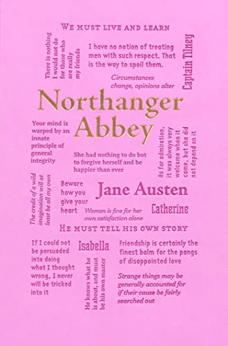 9781626869745: Northanger Abbey (Word Cloud Classics)