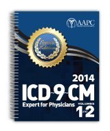 Stock image for 2014 Legacy ICD-9-CM Expert for Physicians, Vols 1&2 for sale by HPB-Red