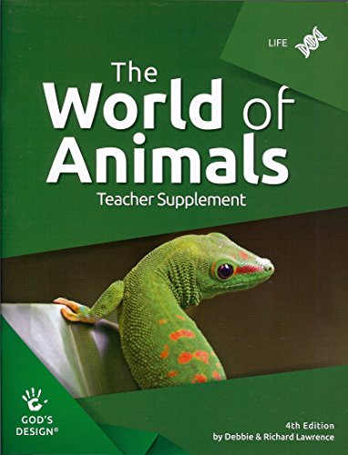 Stock image for World of Animals Teacher Supplement for sale by Front Cover Books