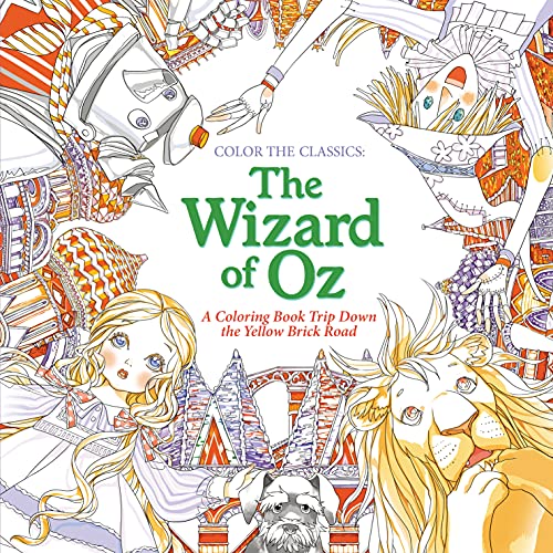 Beispielbild fr Color the Classics: Wizard of Oz: A Coloring Book Trip Down the Yellow-Brick Road zum Verkauf von WorldofBooks