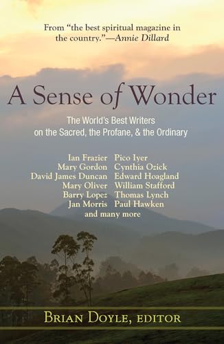 Beispielbild fr A Sense of Wonder : The World's Best Writers on the Sacred, the Profane, and the Ordinary zum Verkauf von Better World Books