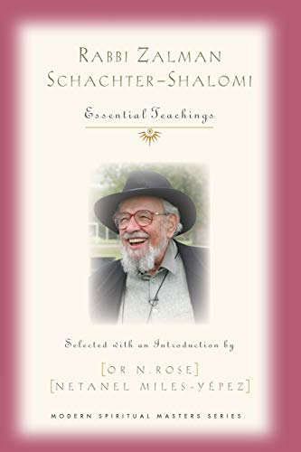 Beispielbild fr Rabbi Zalman Schachter-Shalomi zum Verkauf von Blackwell's