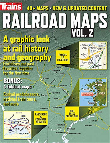 Stock image for Railroad Maps, Volume 2 by Trains Magazine (Special Issue) for sale by GF Books, Inc.