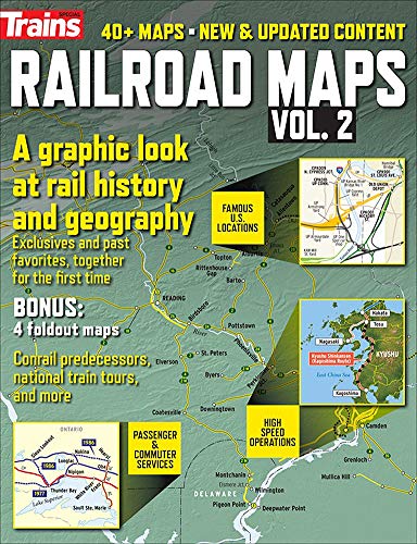 9781627006057: Railroad Maps, Volume 2 by Trains Magazine (Special Issue)