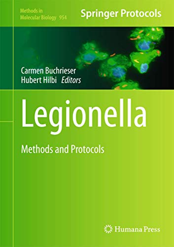 9781627031608: Legionella: Methods and Protocols