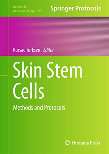 Beispielbild fr Skin Stem Cells. Methods and Protocols zum Verkauf von Research Ink