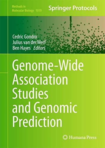 Beispielbild fr Genome-Wide Association Studies and Genomic Prediction (Methods in Molecular Biology, 1019) zum Verkauf von No waste books