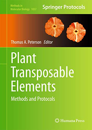 9781627035675: Plant Transposable Elements: Methods and Protocols