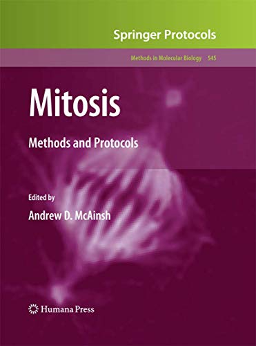 Beispielbild fr Mitosis: Methods and Protocols (Methods in Molecular Biology, 545) zum Verkauf von dsmbooks