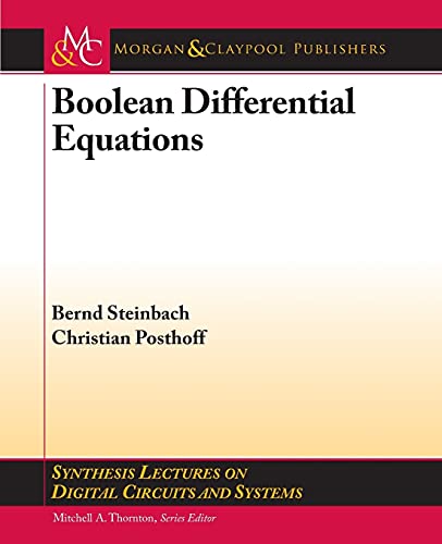 Stock image for Boolean Differential Equations for sale by TextbookRush