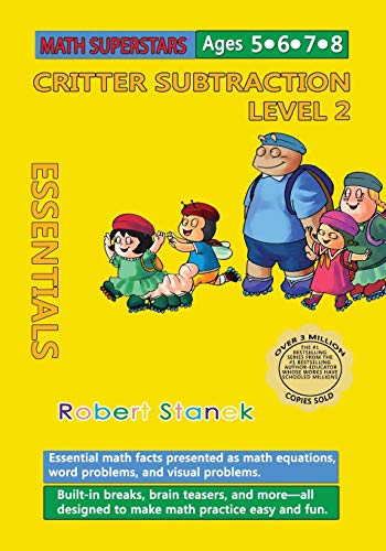 Imagen de archivo de Math Superstars Subtraction Level 2: Essential Math Facts for Ages 5 - 8 a la venta por Buchpark