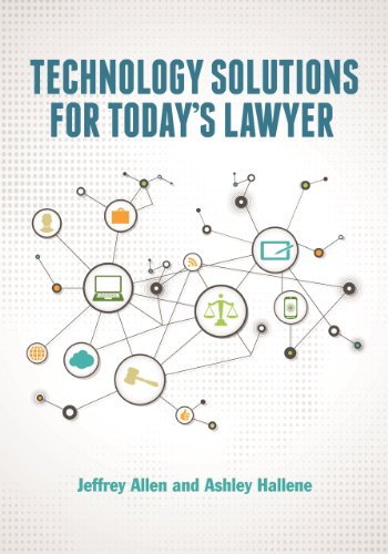 Stock image for Technology Solutions for Todays Lawyer for sale by Michael Lyons