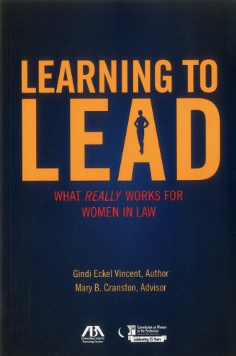 Stock image for Learning to Lead: What Really Works for Women in Law for sale by Orion Tech