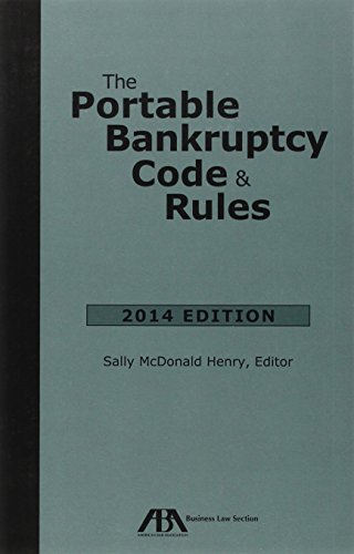 9781627225113: The Portable Bankruptcy Code & Rules 2014