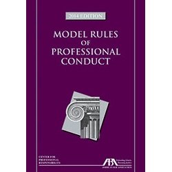 Imagen de archivo de Model Rules of Professional Conduct a la venta por Wonder Book